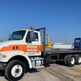 102-2004 Sterling 6x4 Flatbed Truck w Teledyne D5000 Forklift