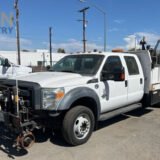 38-2015 Ford F-550 XL 4x2 Crew Cab Flatbed Truck